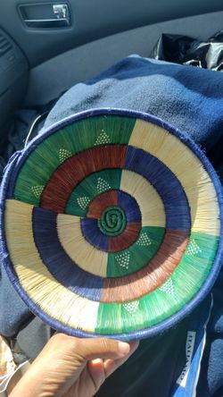 Woven Bowl 10.5 Across 3 Inch deep