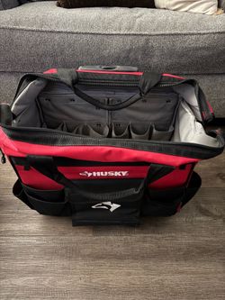 Husky rolling tool bag