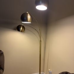 3 Head Metal lamp Brass from Target
