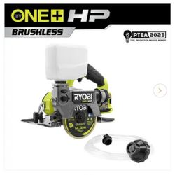 RYOBI
ONE+ HP 18V Cordless Handheld Wet/Dry
Masonry Tile Saw (Tool Only)