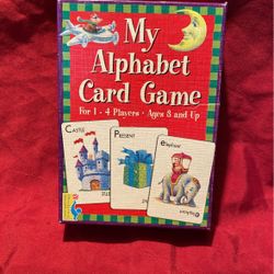 My Alphabet Card Game