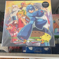 Megaman 2 + 3 Vinyl Record Sealed $55