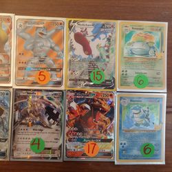 Pokemon Cards Lot, Charizard GX, Madicham V Alt Art Evolving Skies.. Ect
