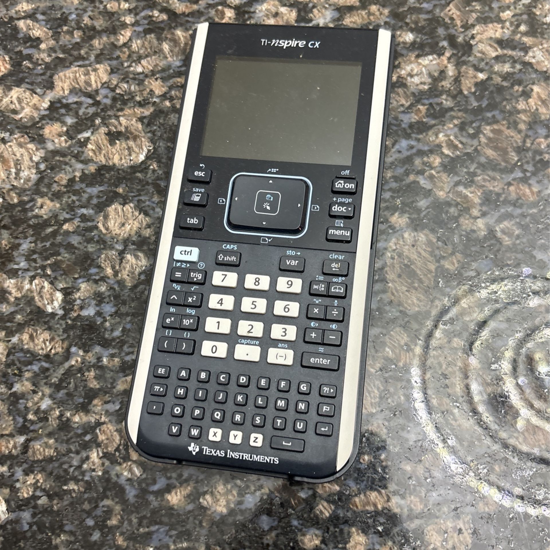 Math calculator, Texas Instruments