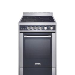 Magic Chef 24 in. 2.2 cu. ft. Electric Range with Convection in Stainless Steel