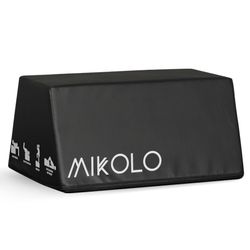 Mikolo Hip Thrust Bench, Hip Thrust Machine at Home for Glute Bridge, Multi-Functional Hip Thrust Box with Non-Slip, Glute Workout Equipment, 700LB Lo