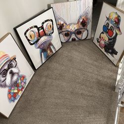 Framed Canvas Paintings