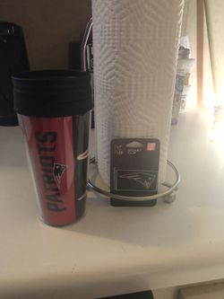 New England Patriots cup and money clip