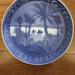 Vintage Royal Copenhagen 1972 Osterland "In The Dessert" Plate