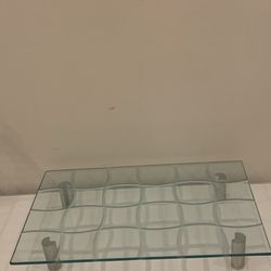 Bathroom Glass Shelf 13 “ X 8 2/4” X 2” 