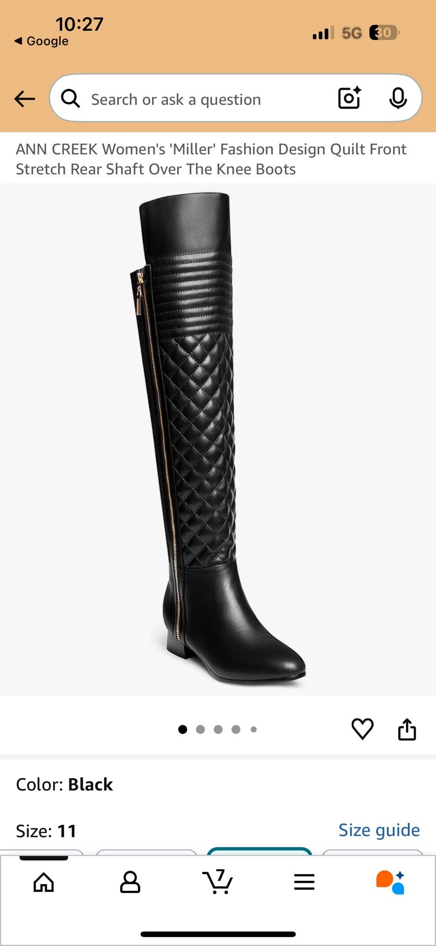 Ann Creek Boots (size 11)