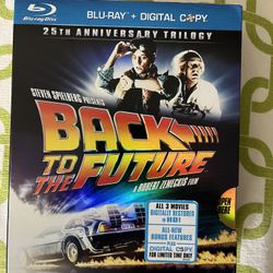 Back To The Future blue Ray Trilogy