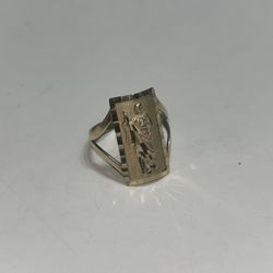 San Judas 14k Ring 