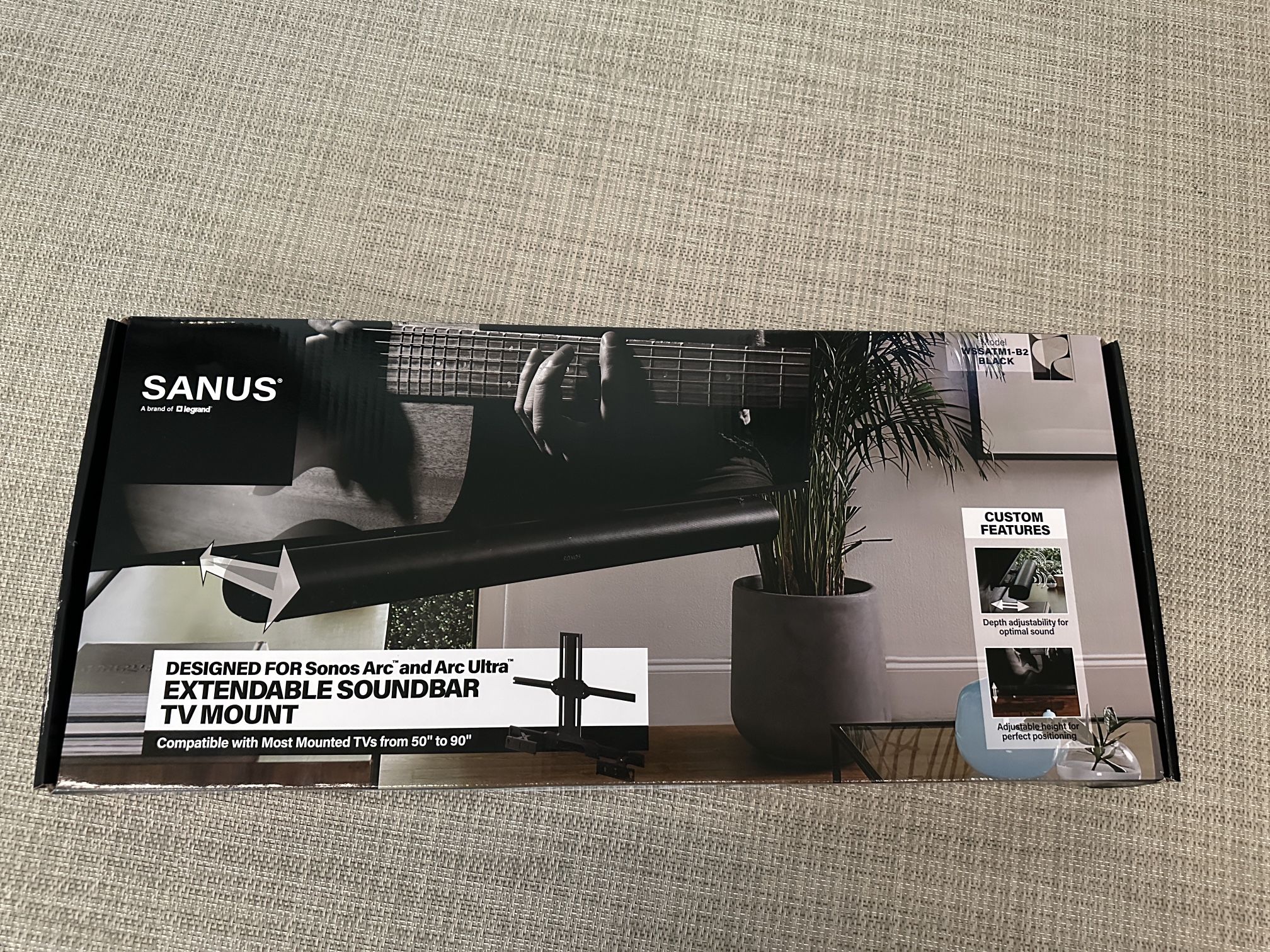 Sanus Extendable Soundbar TV Mount