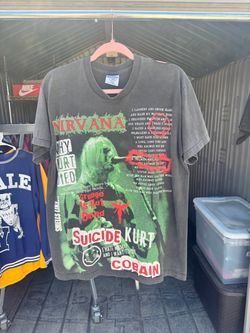 Insane Nirvana Kurt Cobain Vintage T-Shirt