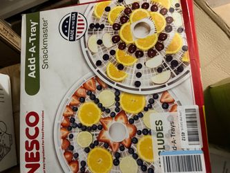 Nesco Snackmaster Add-A-Tray Dehydrator Trays
