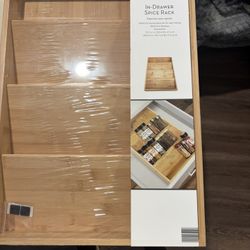 Spice wooden rack holder or for other items like Magazines,etc