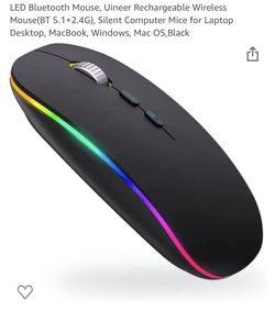 LED Bluetooth Wireless Mouse