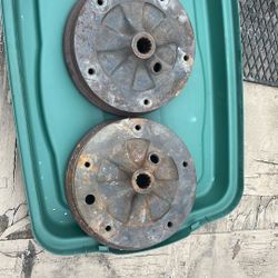 V W 60s Wide Five Drums In Good Useable Conditions 