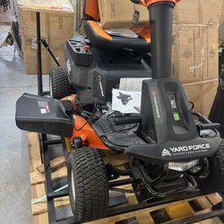 Ride On Lawnmower 56 Volt 