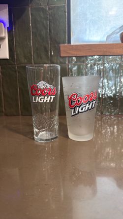 Cord light pint glasses