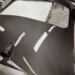 Infinity G37 2 Door Coupe Carbon Fiber Roof Overlay New