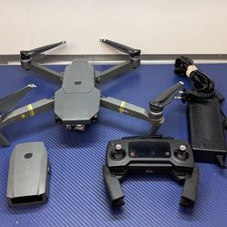 DJI Mavic Pro Darone with Controller & 2x Battery