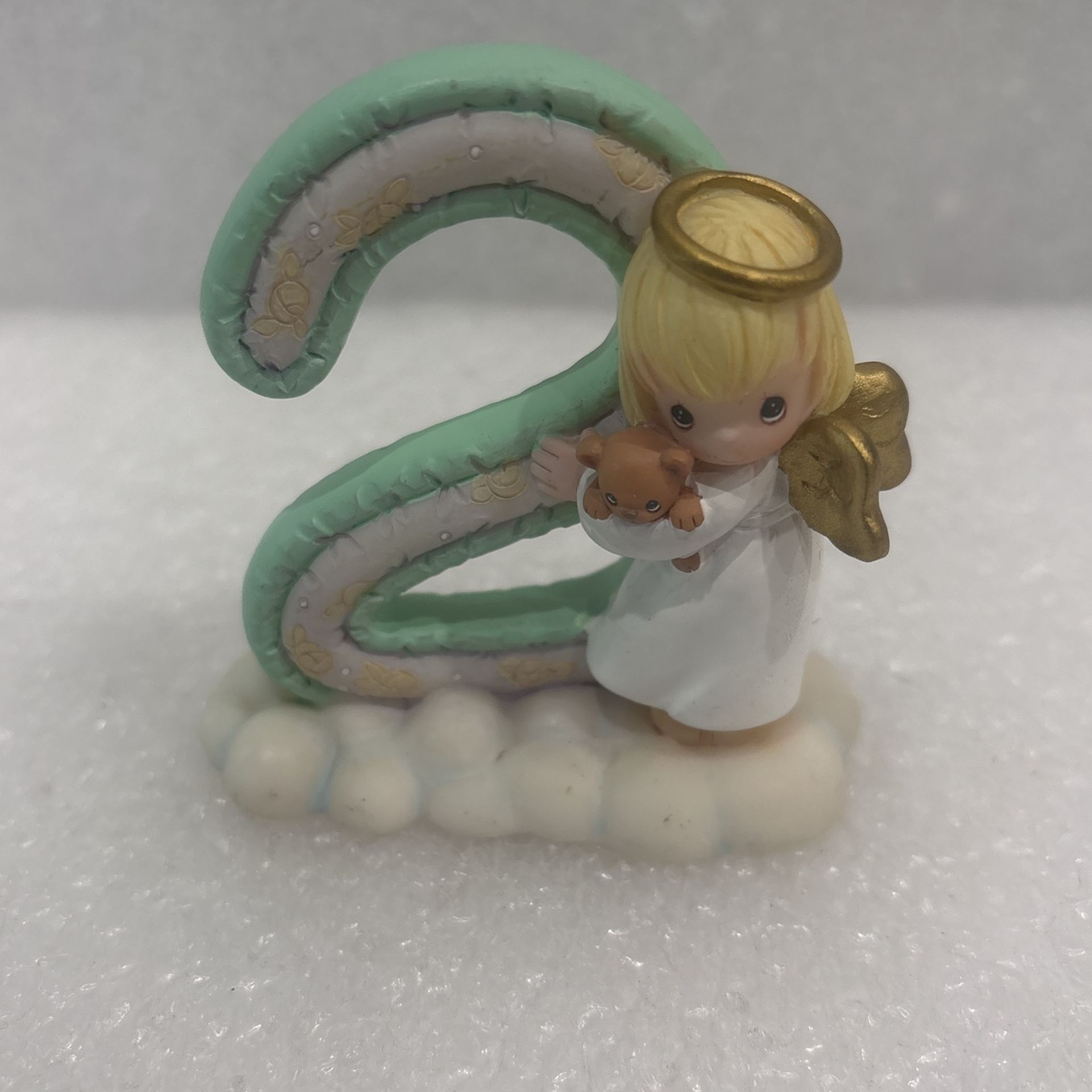 Precious moments cake, topper, and keepsake