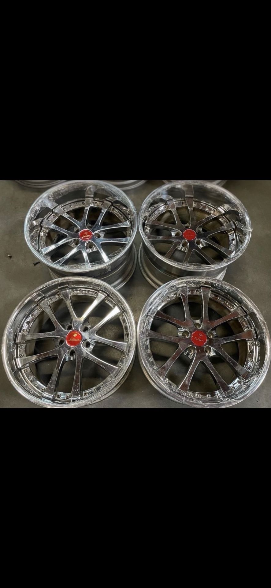 Weds Kranze LXZ’s 3 Piece Wheels