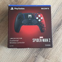 Brand New SEALED Playstation 5 Limited Edition Spiderman 2 Controller 