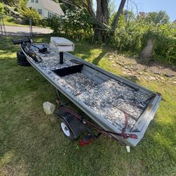 Jon Boat 12ft Flat Boat