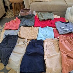 lot Of Boys Shorts And T Shirts 10-12 all From 15$