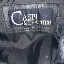 Leather Trench coat