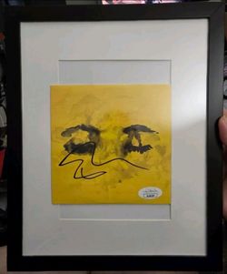 Ed Sheeran's "Eyes Closed" single, certified Autograph PSA DNA