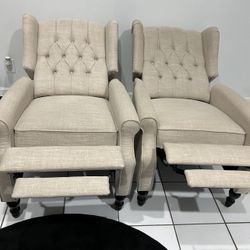 2 Accent Chairs 