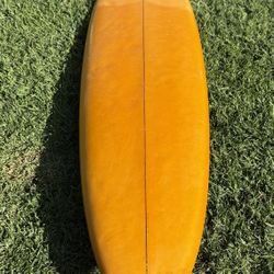 7’6” G&S 1970 Single Fin Surfboard Midlenth 