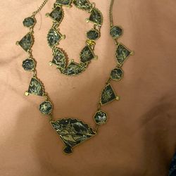 Japanese  Necklace and bracelet Set