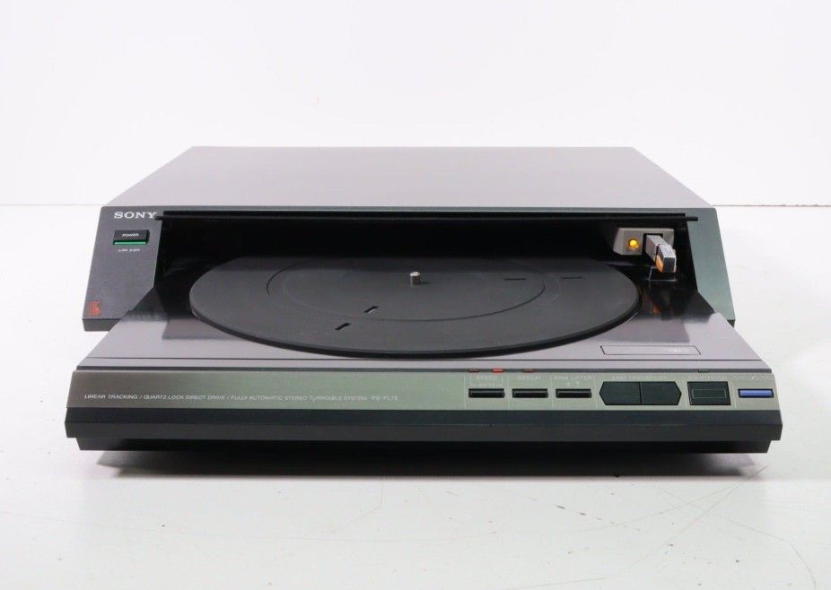 Sony PS-FL7II Linear Tracking Quartz Lock Direct Drive Automatic Turntable