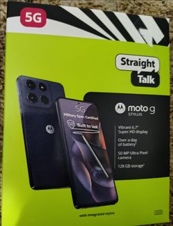 Motorola Stylus 2025 straight talk by VERIZON. ALMOST NEW