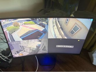 Dell monitor for sale great condition can use for security cameras or gaming etc