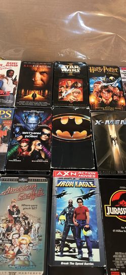 42 vhs movie bundle all for $40