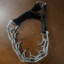Black Spiked Dog Collar / Training spikes