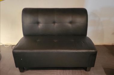 Black couch Sofa