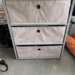 3 Drawer Storage Dresser