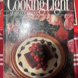 Cooking Light 1992 cookbook 