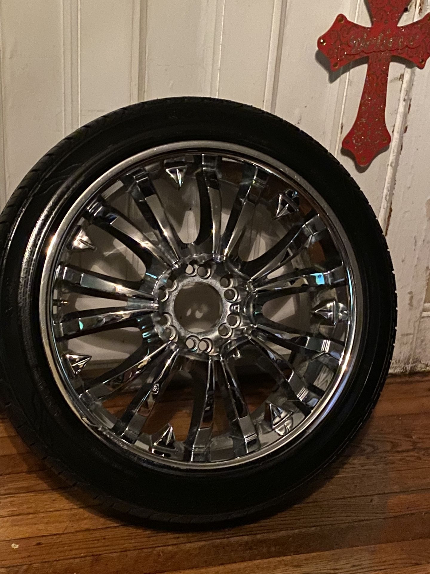 20 Inch Chrome Mossa Rims