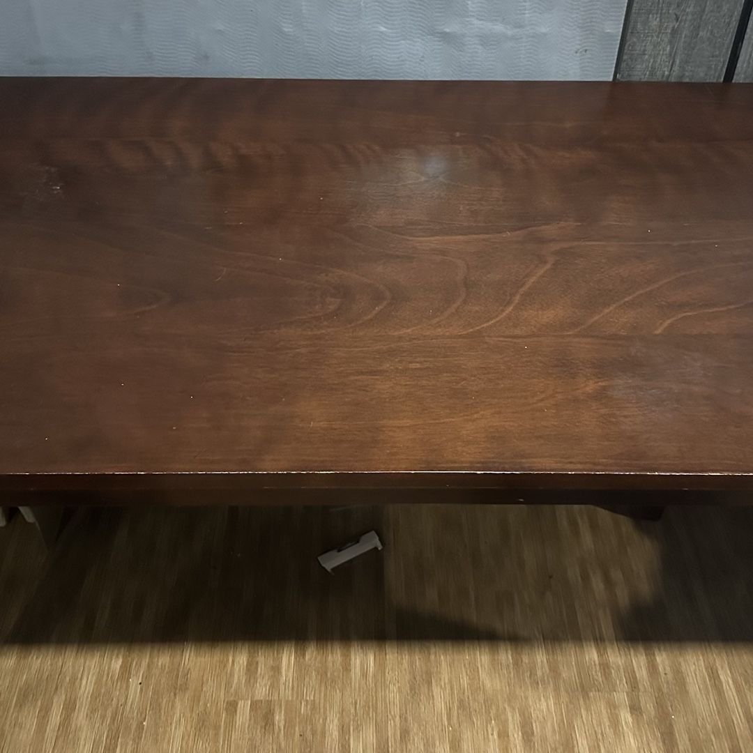 Cherry wood dining room table