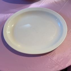 Homer Laughlin white platter