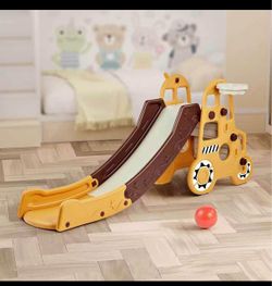 Kids Indoor Slide – Foldable Car Design 🚗🛝