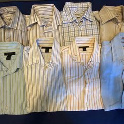 Banana Republic, Express & Pronto Uomo Long Sleeve Button Down Shirts 